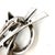 1990s 1990s Mikimoto Estate Akoya Pearl Brooch Silver 5.50 mm For Sale - Image 5 of 7