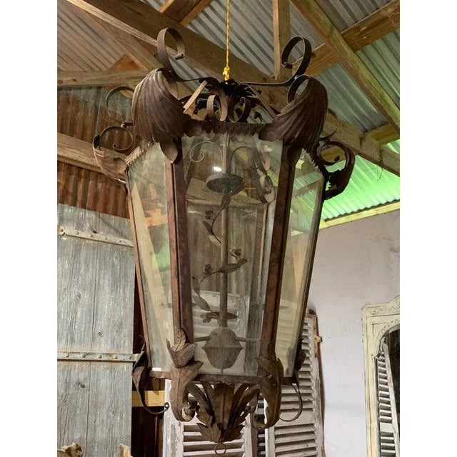 Illuminate Your Home with Timeless Elegance – Large French Antique Lantern Candle Chandelier Step into a world of classic...