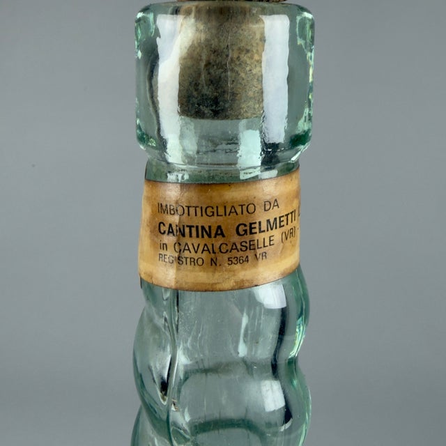 Glass Large Green Artistic Glass Unicorn Bottle, 1970s For Sale - Image 7 of 14