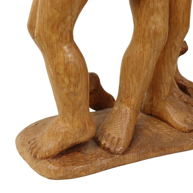 Edgard Fonteyne, Female Nude, 1990s, Oak For Sale - Image 6 of 15