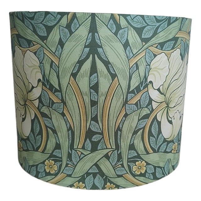Handmade William Morris Pimpernel Lampshade For Sale