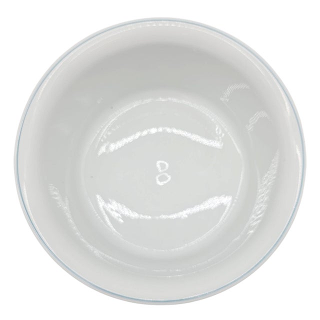 Ceramic Pillivuyt France Blue Floral Porcelain Casserole, Modèle Déposé For Sale - Image 7 of 9