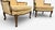 Goldenrod Vintage Century Chair French Bergere Chairs, a Pair For Sale - Image 8 of 17