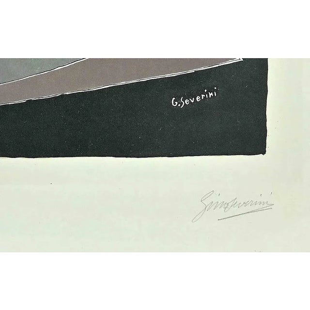 Modern Gino Severini, Still Life, Original Lithograph, 1964/1965 For Sale - Image 3 of 6