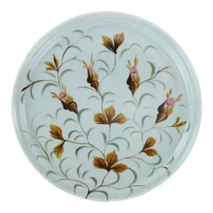 Vintage Hand-Painted Floral Porcelain Dish – Delicate Pink Blooms and Branches
