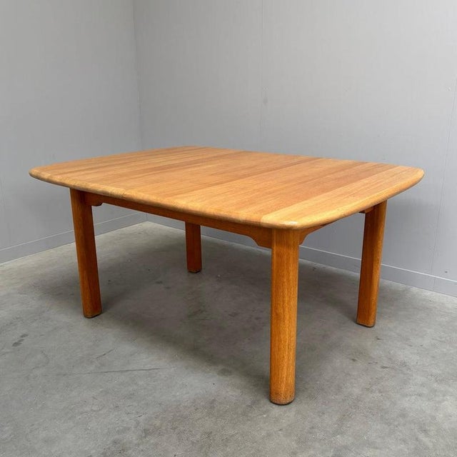 Large Oak Dining Table by Wasa, 1990s For Sale - Image 6 of 15