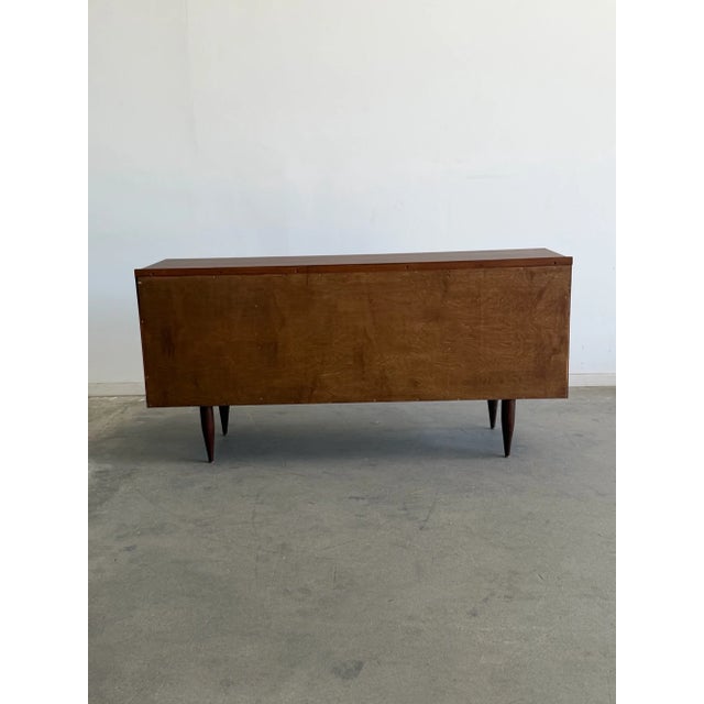 Vintage Louvered 9 Drawer Dresser For Sale - Image 14 of 15