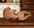 Mid-Century French Terracotta Dog Sculpture With Glass Eyes For Sale - Image 11 of 12