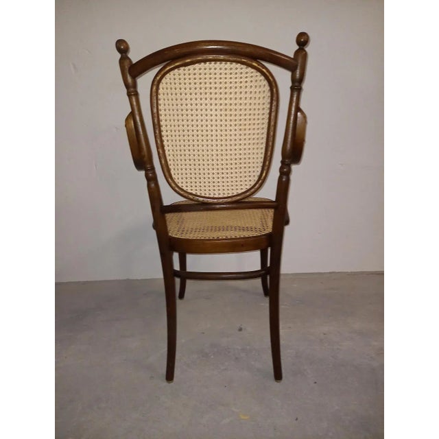 Antique Armchair by Josef Hoffmann, 1900 For Sale - Image 3 of 8