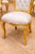 Late 20c Italian Baroque White Gold Beech Dining Set 7Pc For Sale - Image 12 of 13