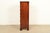Henkel Harris Chippendale Carved Solid Mahogany Lingerie Chest or Highboy Dresser For Sale - Image 11 of 14