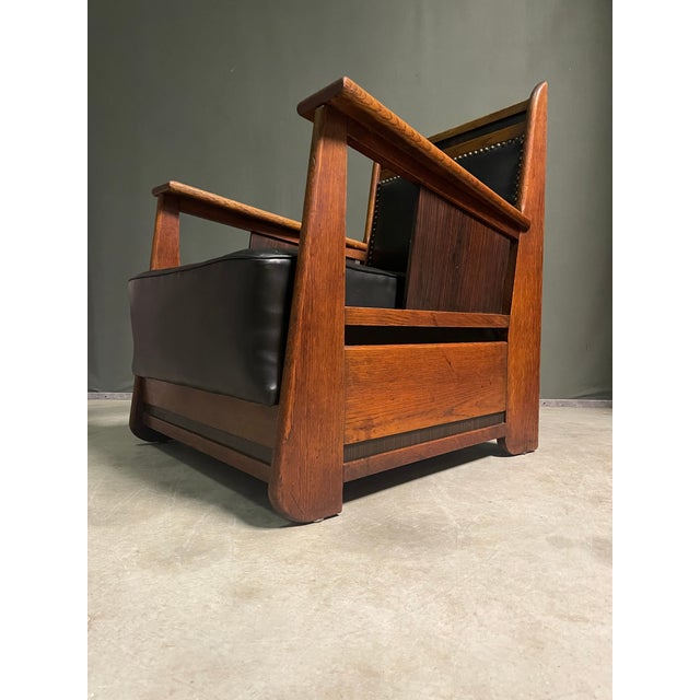 Vintage Haagse School Lounge Chairs, 1930, Set of 2 For Sale - Image 11 of 18