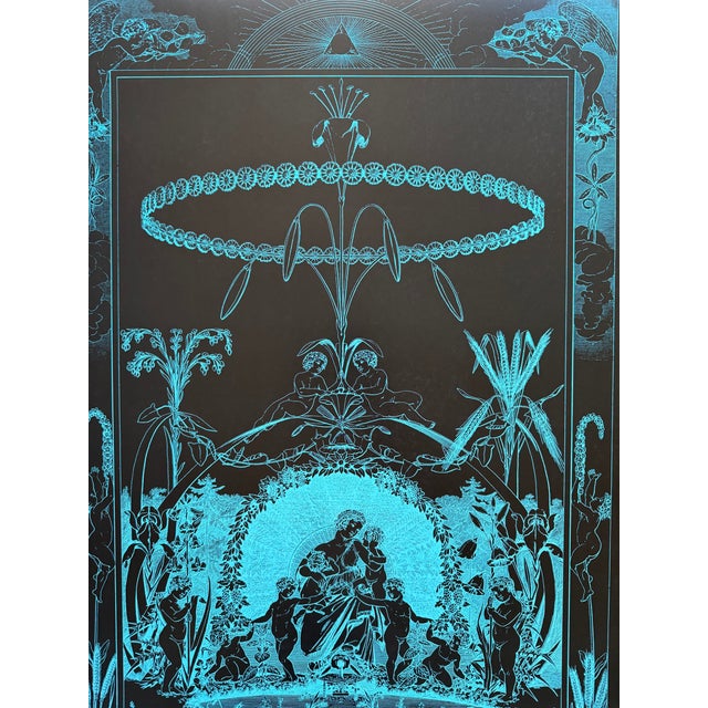 Almir Mavignier (1925–2018), Philipp Otto Runge Und Seine Zeit, Tageszeiten: Tag, Kunsthalle Hamburg, 1977, Exhibition Poste, Printed in Germany For Sale - Image 11 of 14