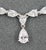 12.31 Ct Graduated Pear-Shape Diamond Necklace For Sale - Image 4 of 8