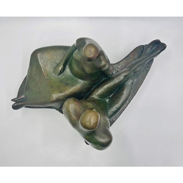 Salvador Soto Tovar “Pareja” Bronze Sculpture, Signed & Dated 1965 Mexican Art For Sale - Image 10 of 18
