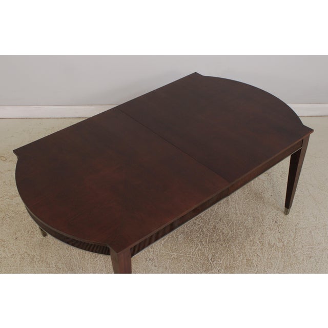 Ethan Allen Ethan Allen Avenue Collection Modern Dining Room Table For Sale - Image 4 of 16
