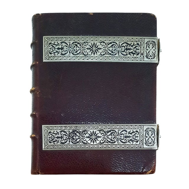 Late 19th Century (1881) Silver Clasped Christian Roman Missal - Fine Binding Illustrated Antique Christian Bible Art For Sale - Image 5 of 18