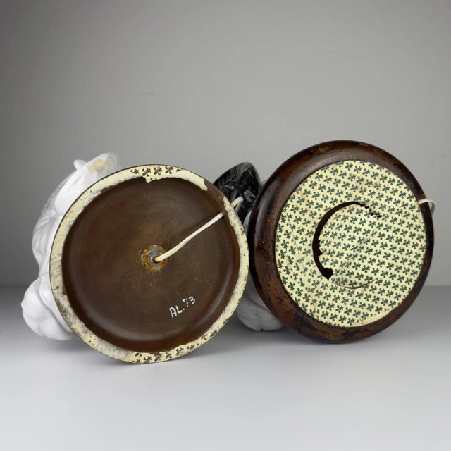 Vintage Italian Table Lamps, 1970s, Set of 2 For Sale - Image 14 of 18