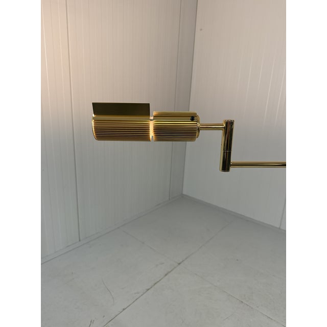 Brass Haloprofil 878HR Floor Lamp by Viktor Frauenknecht for Swisslamps International, 1970s For Sale - Image 11 of 18