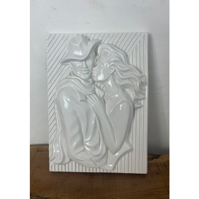 Swedish Pop Art Ceramic Wall Plaque by Ewa Jarenskog for Jie Gantoft, 1970s For Sale - Image 14 of 18