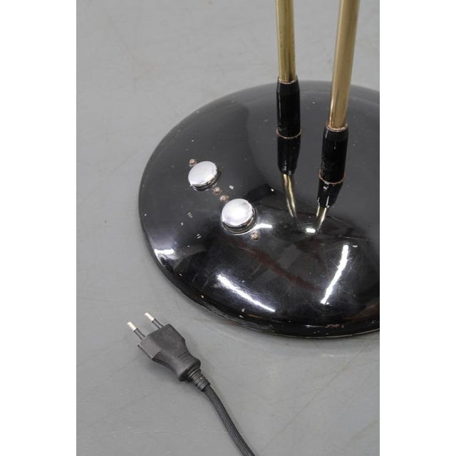 Red Mid-Century Modern Floor Lamp, Czechoslovakia, 1970s For Sale - Image 8 of 13