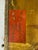 Red Antique Aesthetic Movement Faux Bamboo Trifold Mirror, Japanned Panels, For Sale - Image 8 of 16