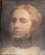 Wood Antique Edgar Cowan American Oil Portrait of a Young Woman - Framed For Sale - Image 7 of 18