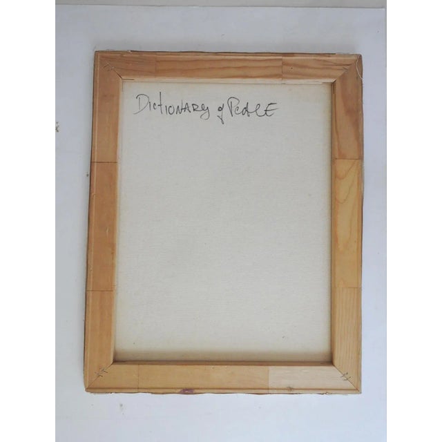 Contemporary Colorful Abstract Mixed Media Painting For Sale - Image 3 of 3