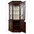 Antique English Mahogany Glazed Display Cabinet, 1900s For Sale - Image 3 of 11