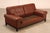 Formenti Italian Leather Loveseat For Sale - Image 15 of 18
