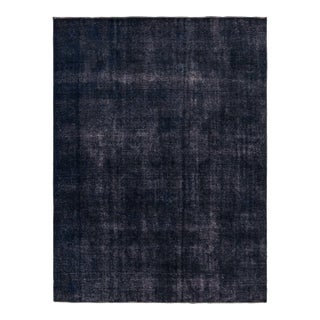 Vintage Persian Rug in Blue and Purple by Rug & Kilim For Sale