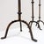 Brutalist Brutalist Tripod Candlesticks in Wrought Iron, Set of 3 For Sale - Image 3 of 11