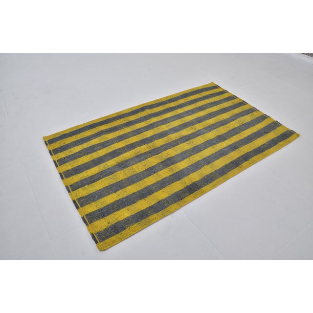 Handmade wool carpet in Turkish Anatolia , Vintage Oushak Rug,Turkish Vintage Anatolian Rug, Handmade wool Rug . One Of...