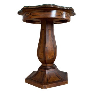 Biedermeier Table in Marquetry For Sale