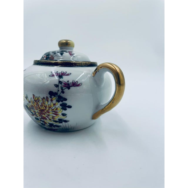 Porcelain Sugar Bowl Japan Kutania, 1975 For Sale - Image 10 of 12