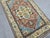 Terracotta Persian Style Heriz Wool Rug With Blue Accents, 3'11" X 6'3" For Sale - Image 4 of 14