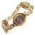 Bulgari Vintage Monete Three Large Ancient Coin Diamond Gold Link Bracelet For Sale - Image 13 of 17