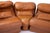 Brown Vintage Modular Sofa in the style of Vico Magistretti, 1970s, Set of 6 For Sale - Image 8 of 11