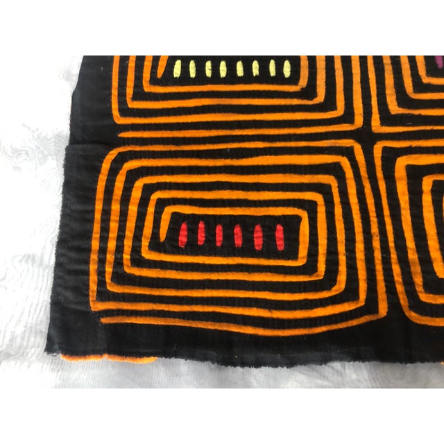 Vintage Mola Cloth Textile Folk Art Panel | Chairish