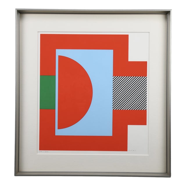 Kumi Sugaï, Festival A, 1970s, Silkscreen, Framed For Sale