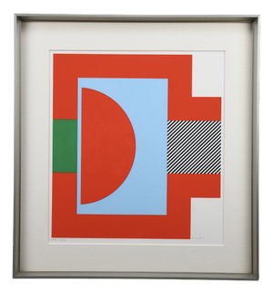 Kumi Sugaï, Festival A, 1970s, Silkscreen, Framed