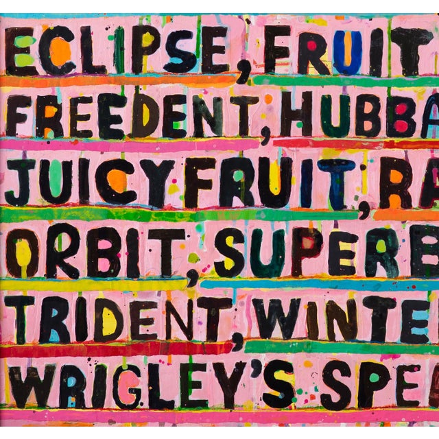 Contemporary "Chewy" - Original, Contemporary Collage/Painting by Brian McDonald For Sale - Image 3 of 6