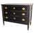 French Louis XVI Style Black Wood Chest of Drawers, 1980s For Sale - Image 12 of 12