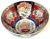 Japanese Imari Deep Center Bowl with Phoenix and Floral Motifs, Signed, Meiji Period, Attributed to Fukagawa, Circa...