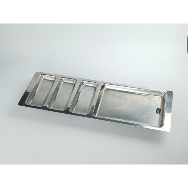 Four-Compartment Serving Tray from Vemi, Italy, 1970 For Sale - Image 7 of 12