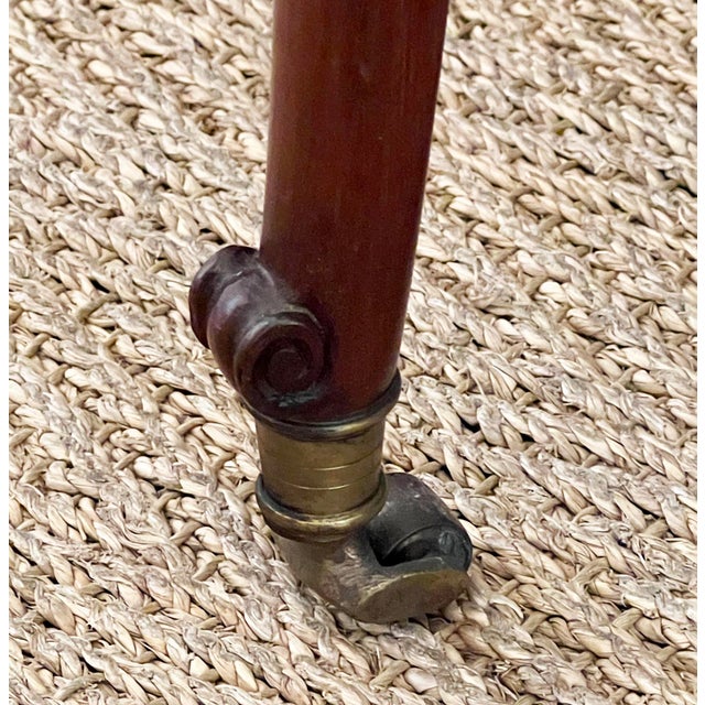 Wood A Louis XVI Mahogany Rafraichissoir in the Manner of Joseph Gengenbach Canabas For Sale - Image 7 of 8