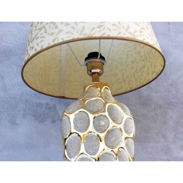 Large Hollywood Regency Table Lamp, 1990s, in Very Good conditions. Designed 1990 to 1999 European Plug (up to 250V).The...