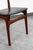 Brown 1960s Mid Century Danish Modern Dining Chairs Black Leather Set 2 Pair Teak Elgaard Nm For Sale - Image 8 of 12