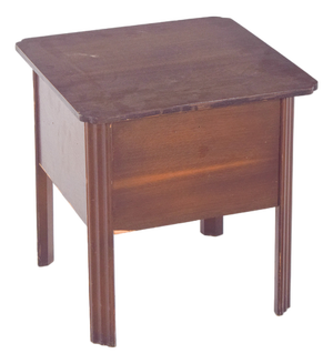 English Sewing Table in Wood, 1890s