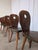 Vintage Brutalist Wooden Dining Chairs, 1970s, Set of 6 For Sale - Image 16 of 18